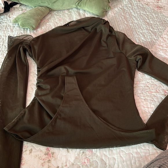 ZARA Mesh Bodysuit - Picture 2 of 3